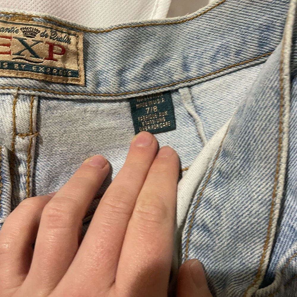 Vintage High-Rise Light Wash Jeans